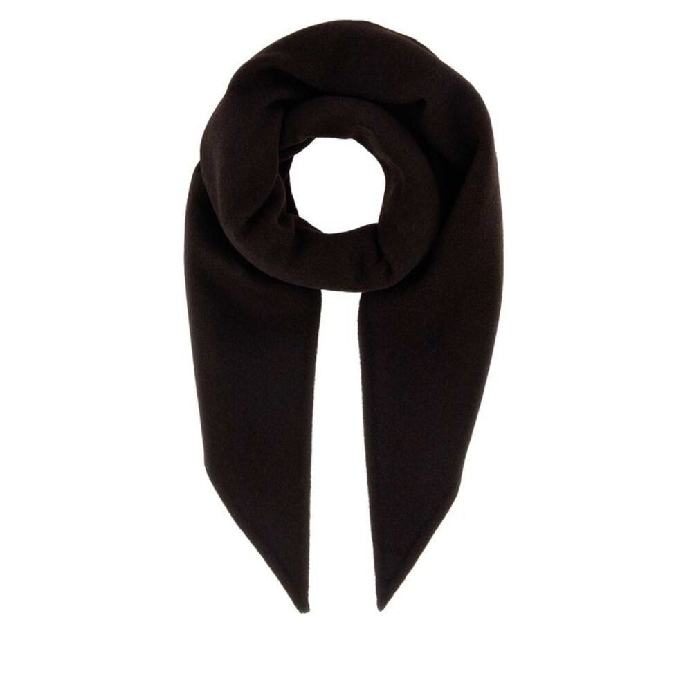 Soeur Women Dark Brown Wool Blend Jamelia Scarf
